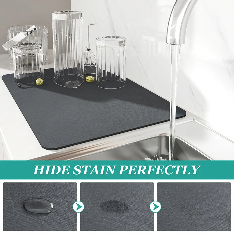 Super Absorbent Kitchen Tablew - огляд і ціна Bar Mat Rubber