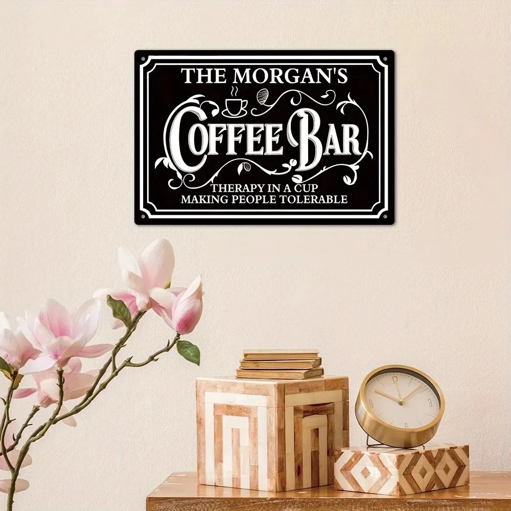 1PC Custom Text The Morgan's C - огляд і ціна Home Bar And Coffee