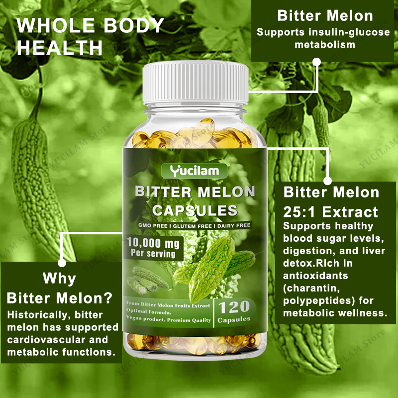 Bitter Melon - 400 Mg Per Serv - огляд і ціна Bitters Bottle Set