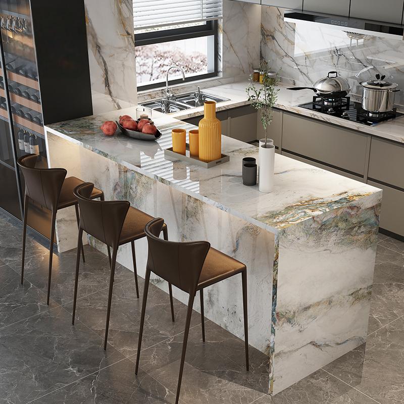 Any Size Custom Natural Marble - огляд і ціна Home Bar And Counter