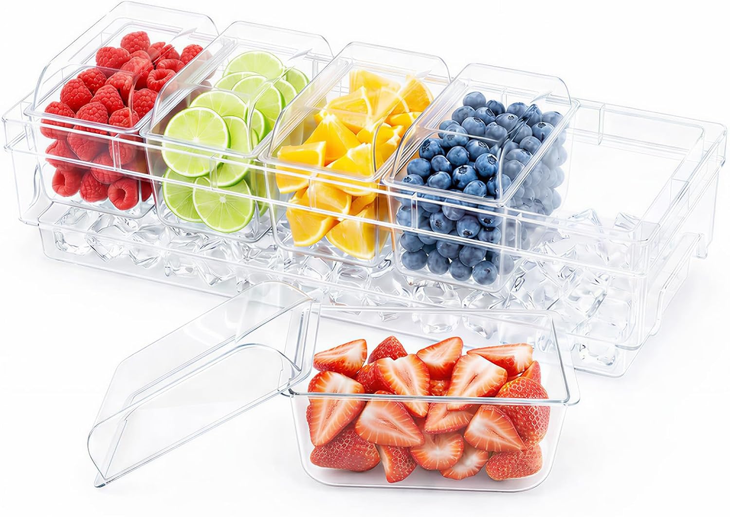 Homiva Store Lifewit Chilled C - огляд і ціна Garnish Tray Set