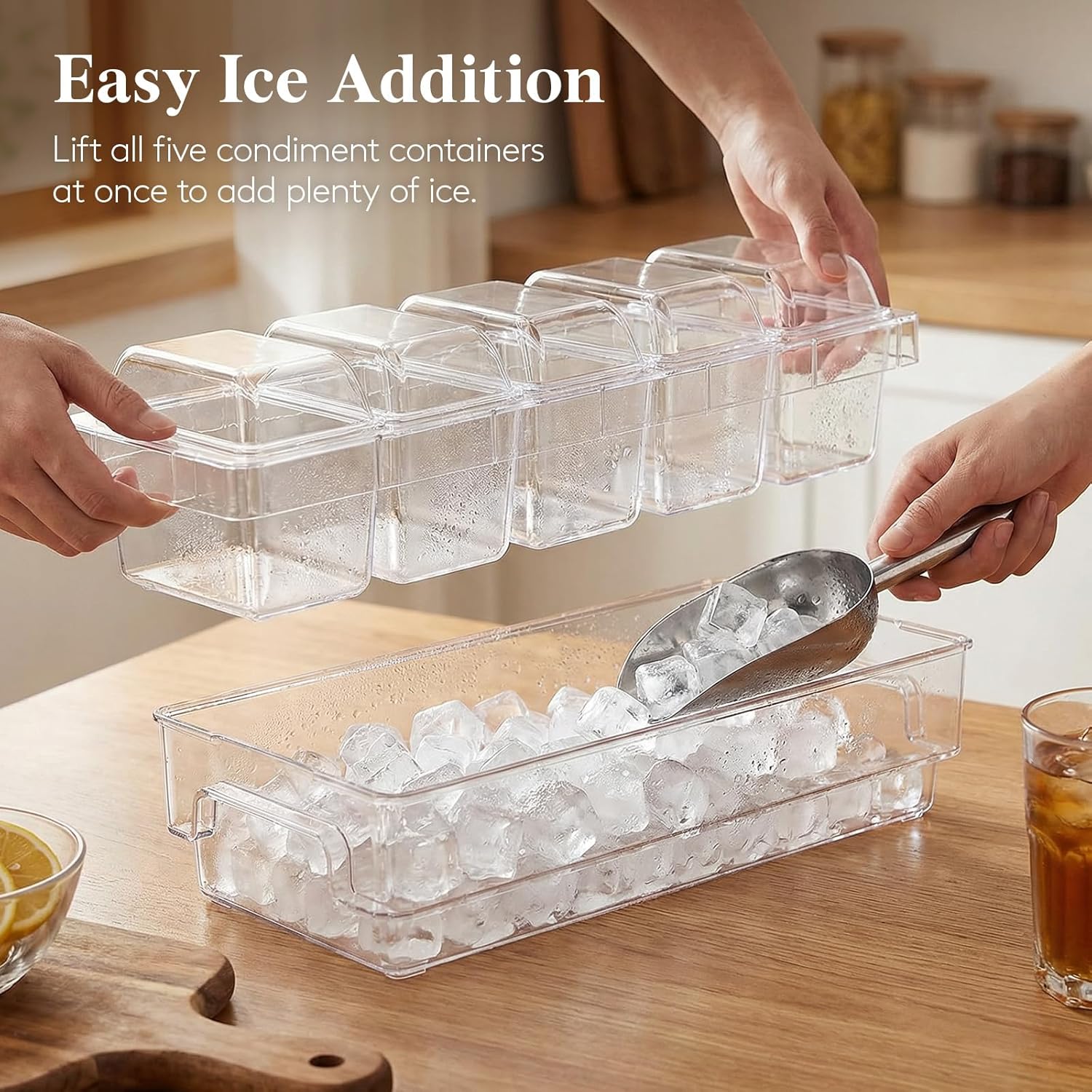 Homiva Store Lifewit Chilled C - огляд і ціна Garnish Tray Set