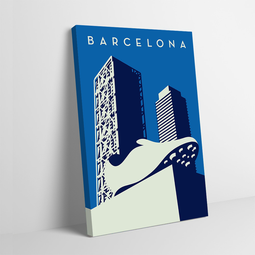 Barcelona Cityscape With Socce - огляд і ціна Home Barcelona