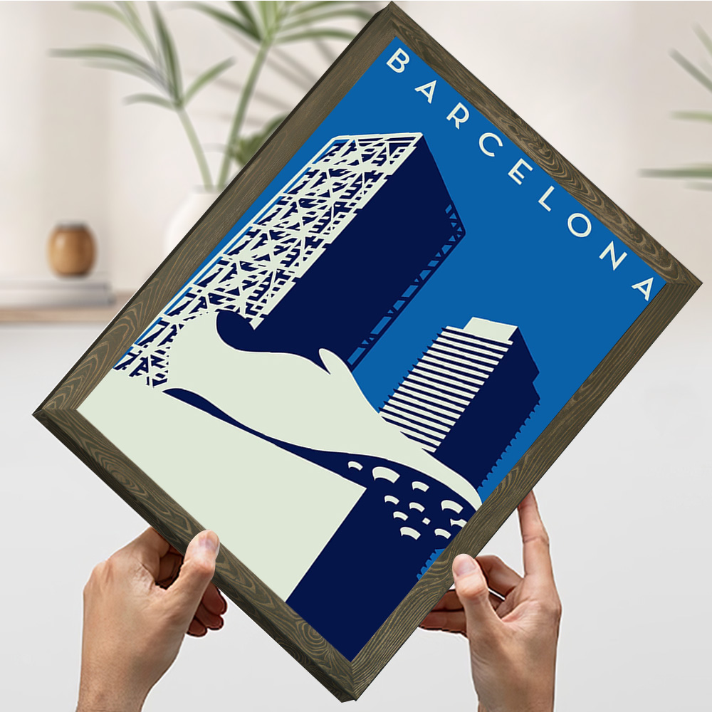 Barcelona Cityscape With Socce - огляд і ціна Home Barcelona