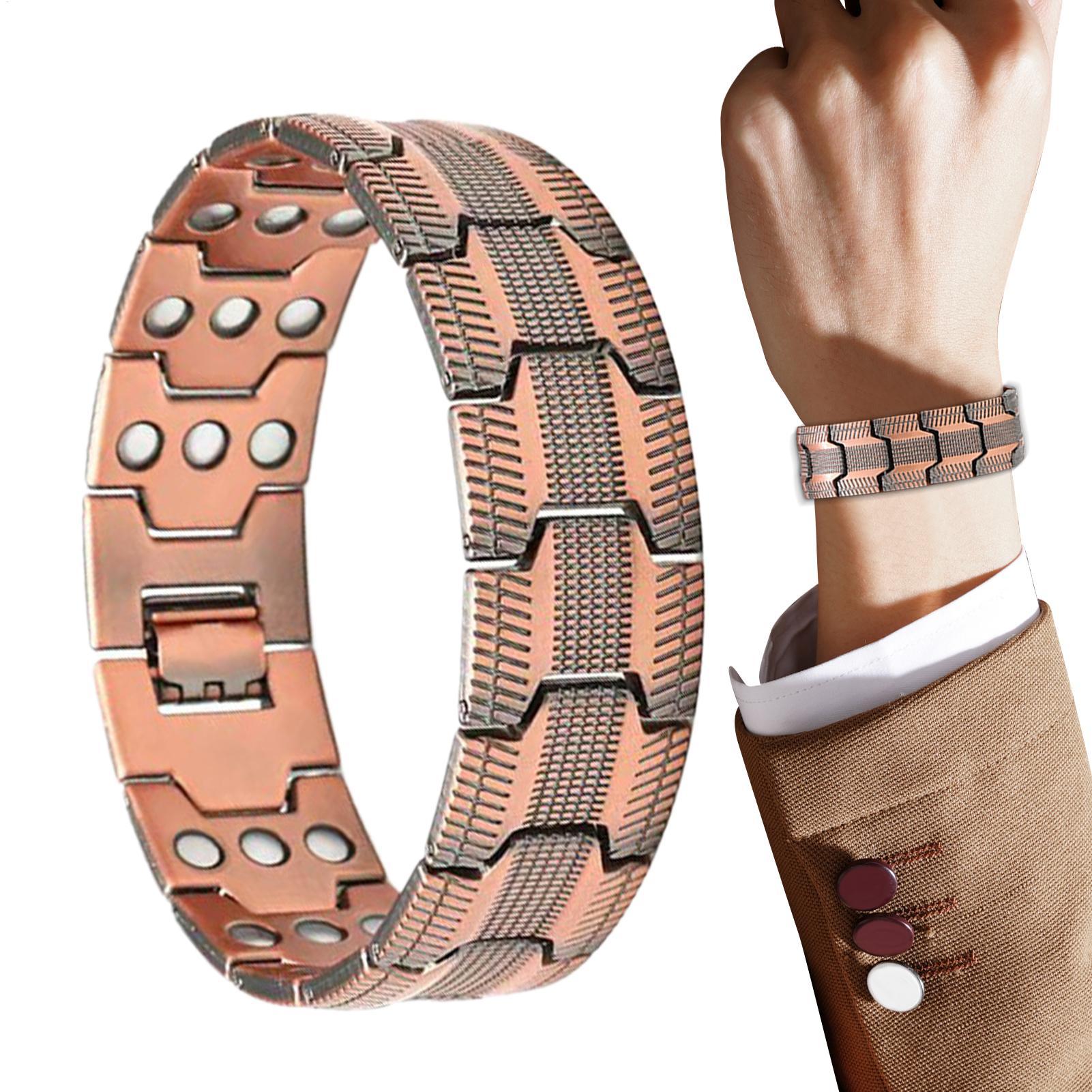 3-Row Magnetic Copper Bracelet - огляд і ціна Home Bar Android