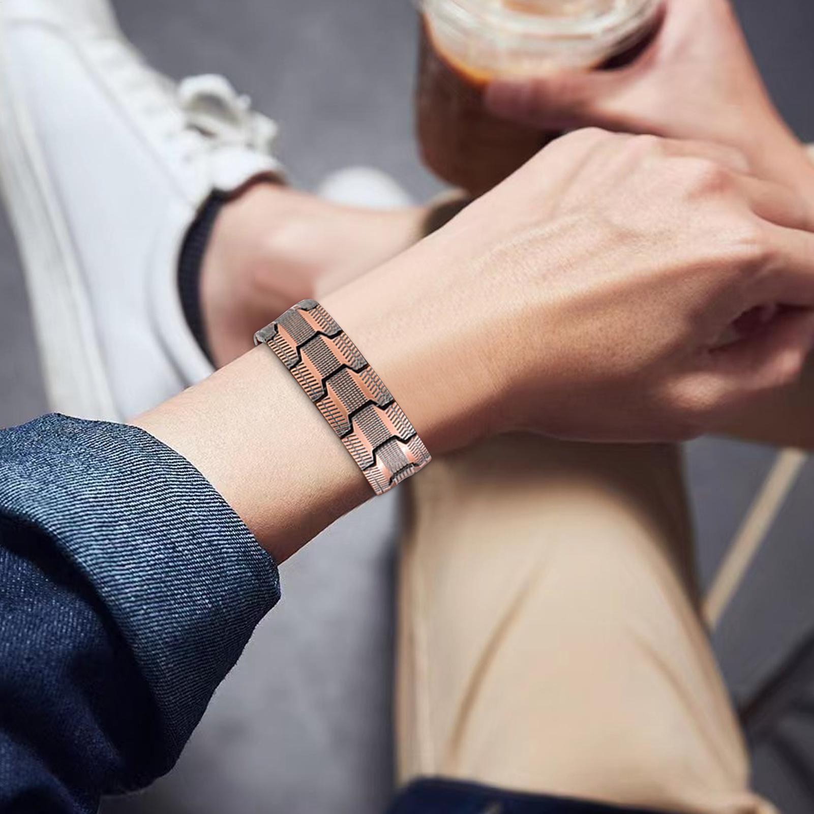 3-Row Magnetic Copper Bracelet - огляд і ціна Home Bar Android