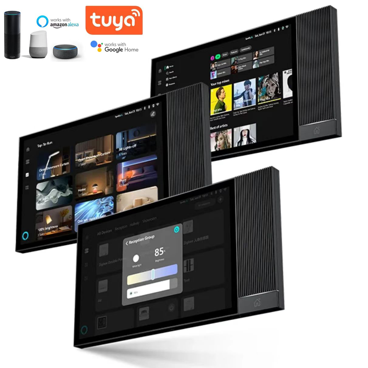 Tuya 8-Inch Smart Zigbee Gatew - огляд і ціна Home Bar Android