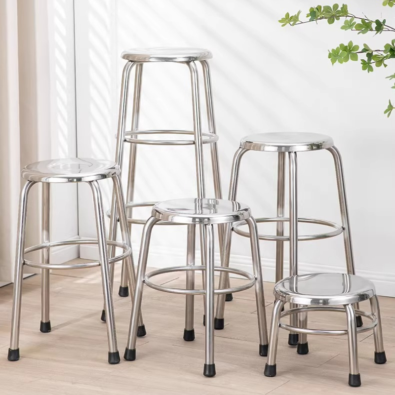 304 Stainless Steel Round Stoo - огляд і ціна Home Bar Lounge