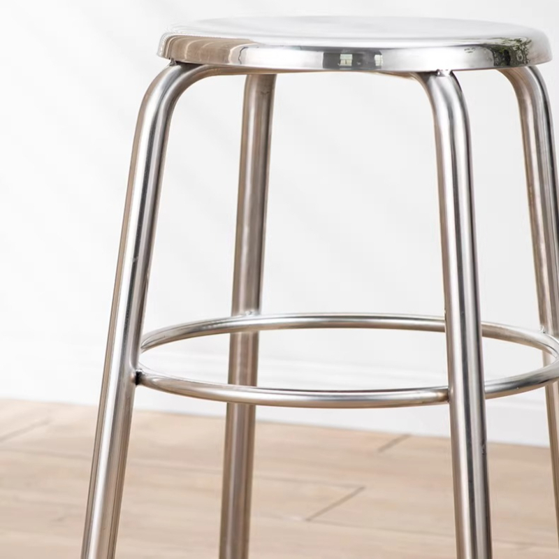 304 Stainless Steel Round Stoo - огляд і ціна Home Bar Lounge