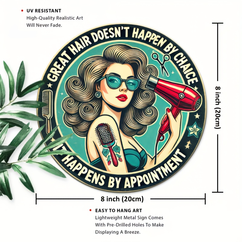 1pc Retro Hair Care Metal Alum - огляд і ціна Home Barber