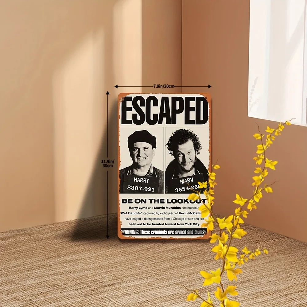 Vintage Home Alone Sign, 1pc 8 - огляд і ціна Home Bar Accessories