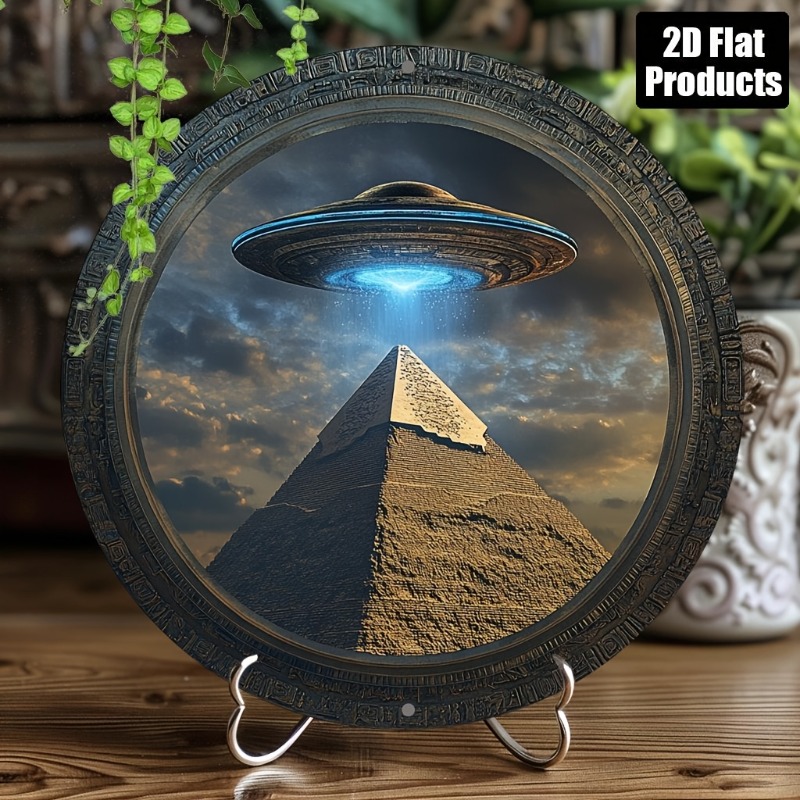 Pyramid UFO Theme Round Alumin - огляд і ціна Home Bar Accessories