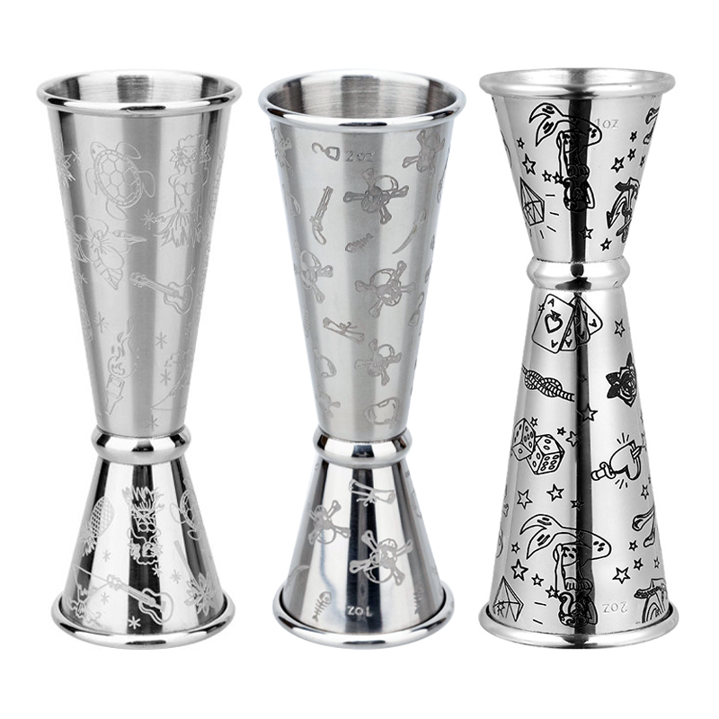 Stainless Steel Double Jigger  - огляд і ціна Bitters Bottle Set