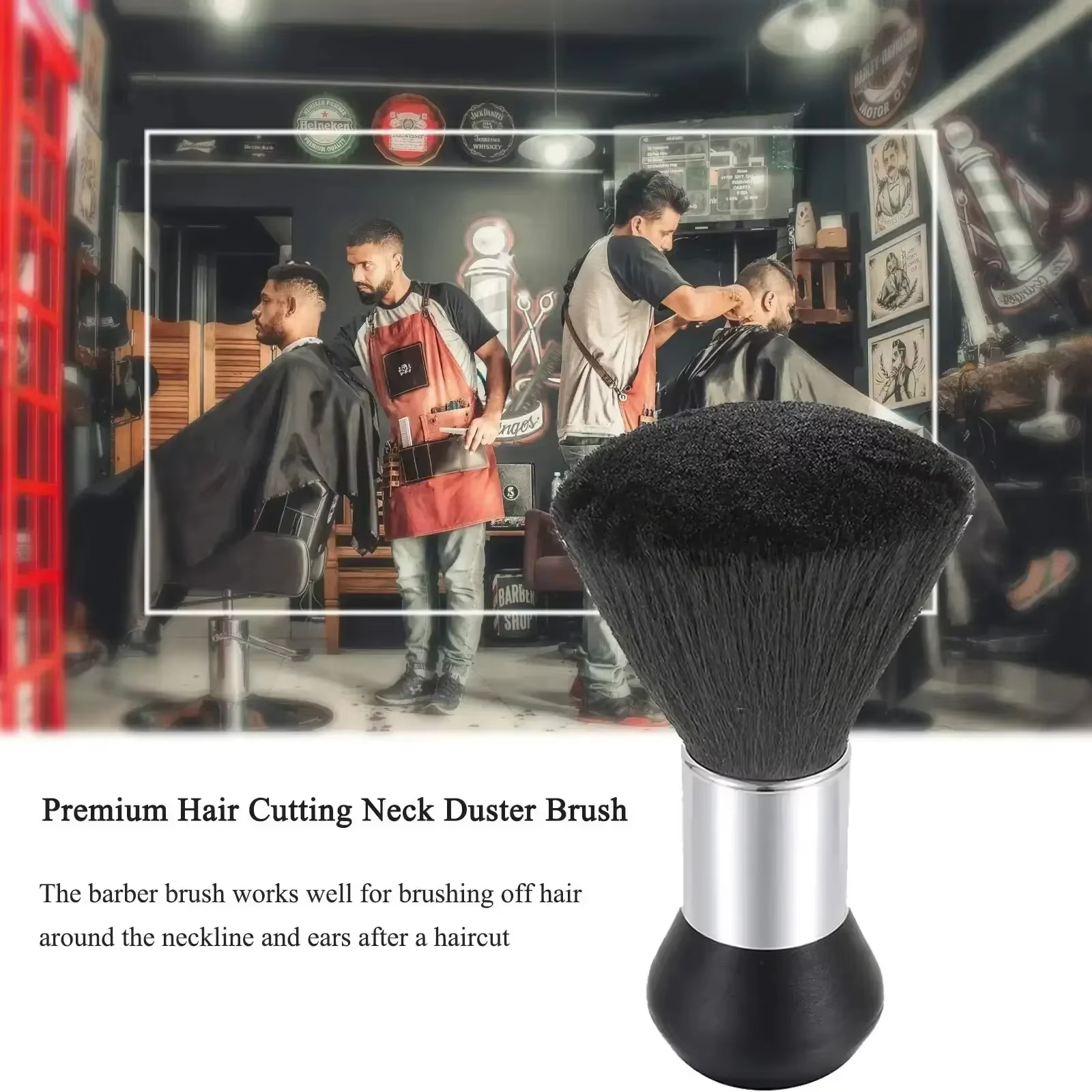 Professional Barber Neck Duste - огляд і ціна Home Barbershop