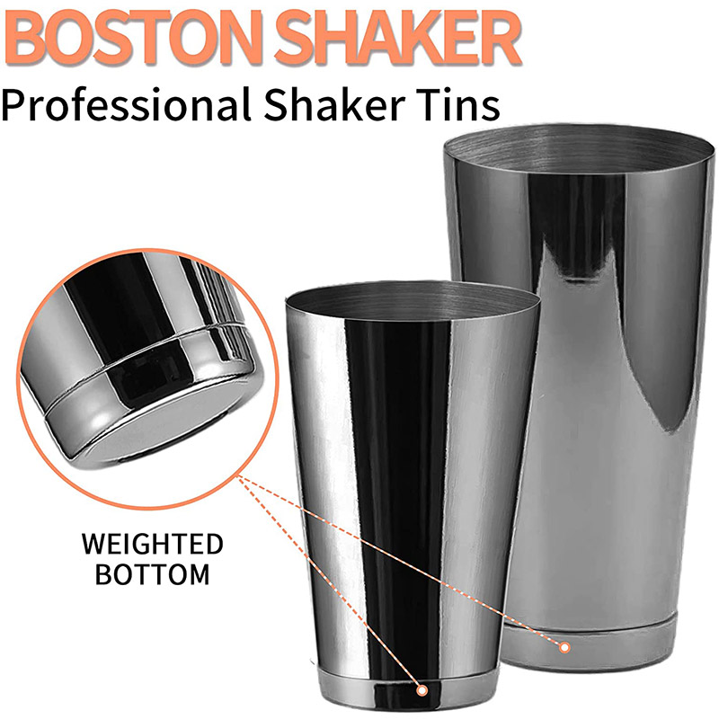 Stainless Steel Boston Shaker  - огляд і ціна Bitters Bottle Set