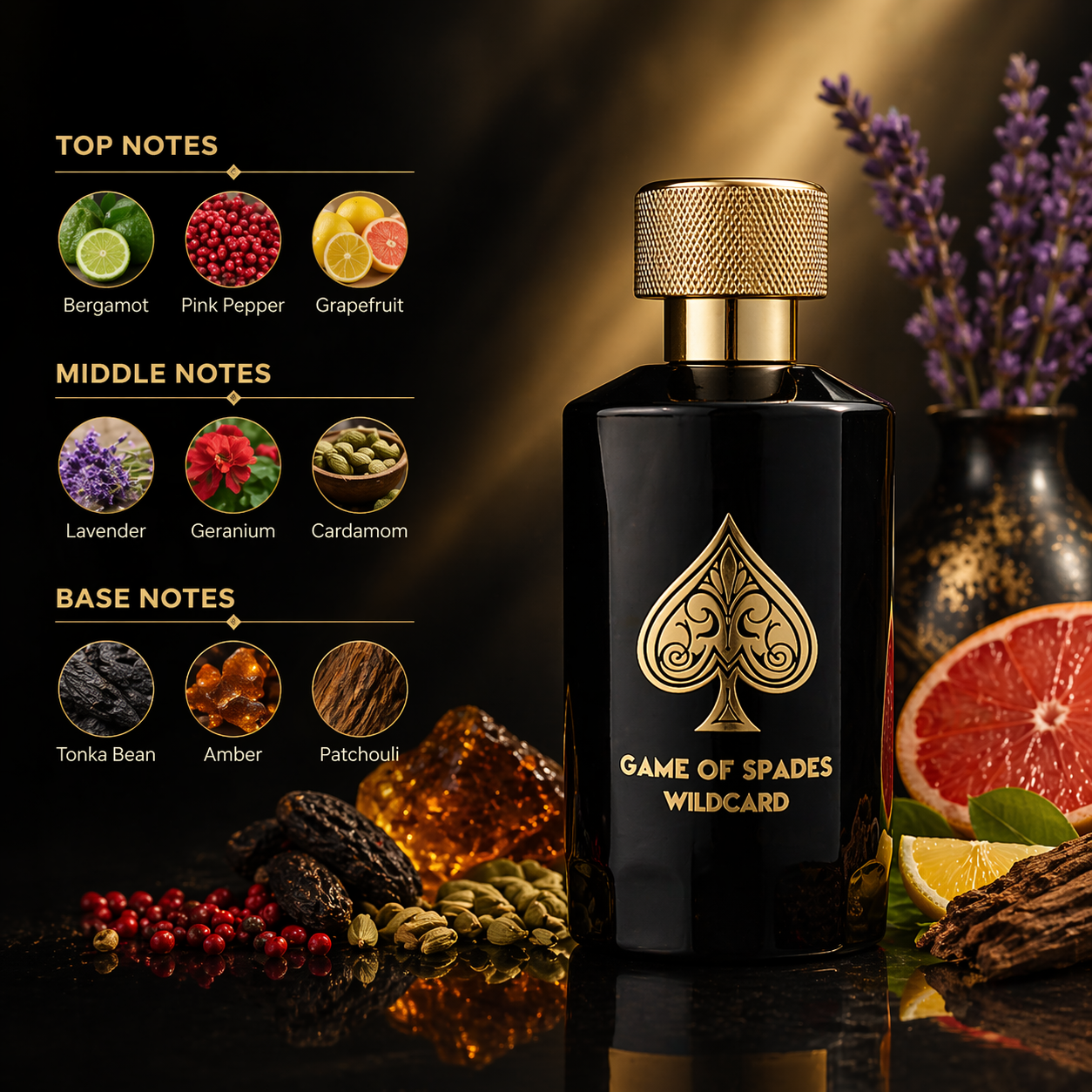 GAME OF SPADES WILDCARD Eau de - огляд і ціна Home Bar Accessories