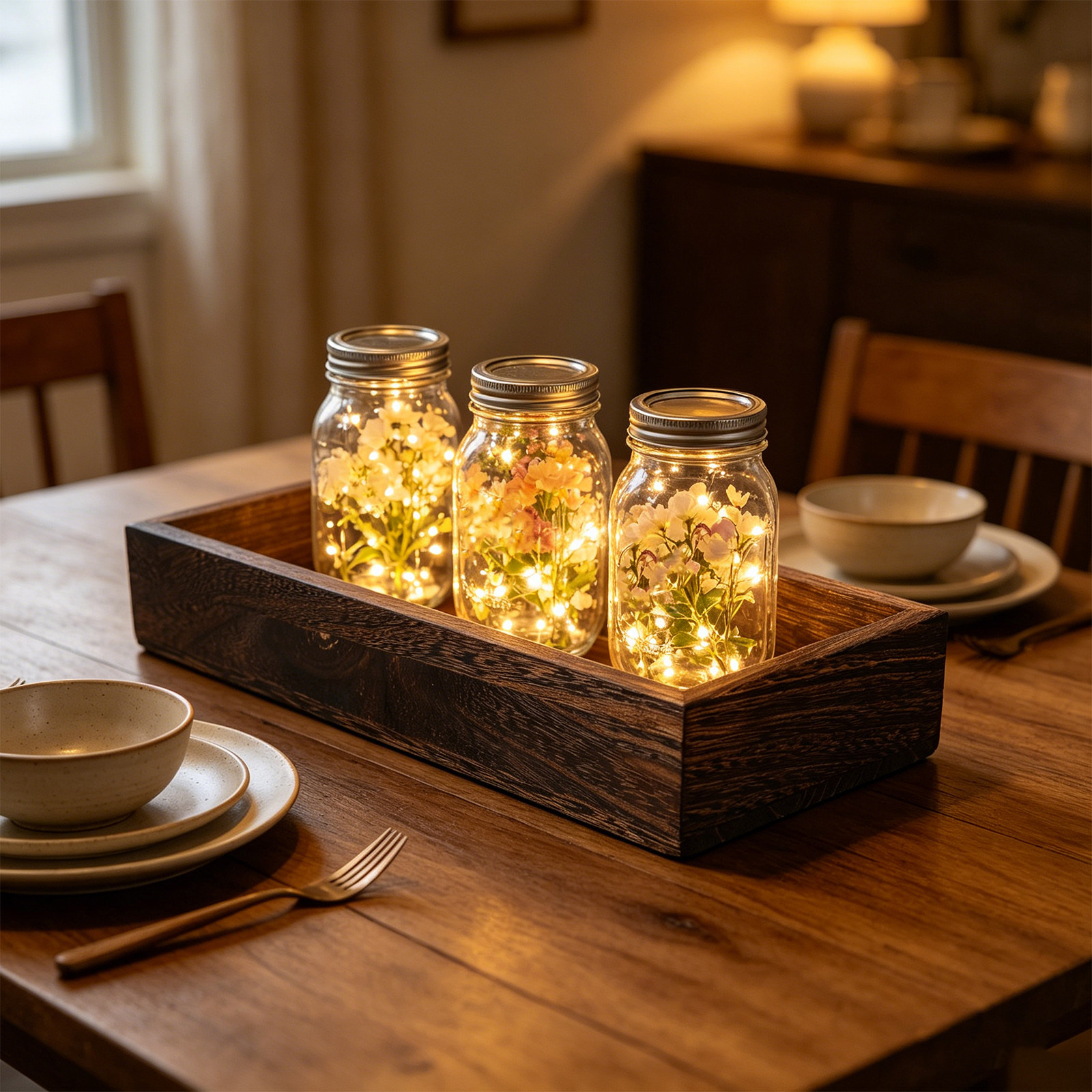 Wooden Tray for Candle Holder  - огляд і ціна Home Bar And Counter