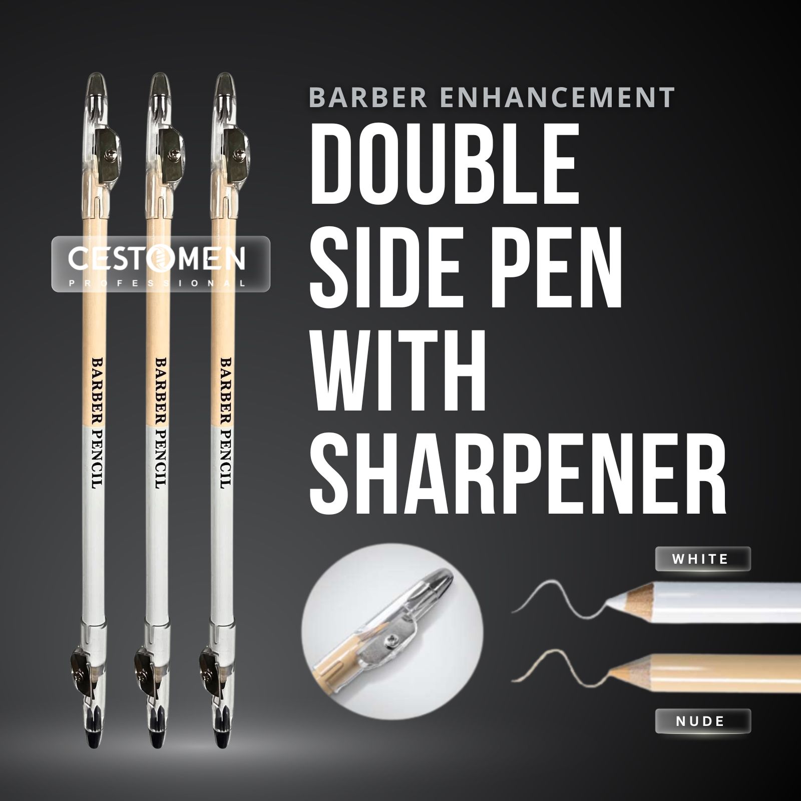3Pcs Double-sided Barber Beard - огляд і ціна Home Barber