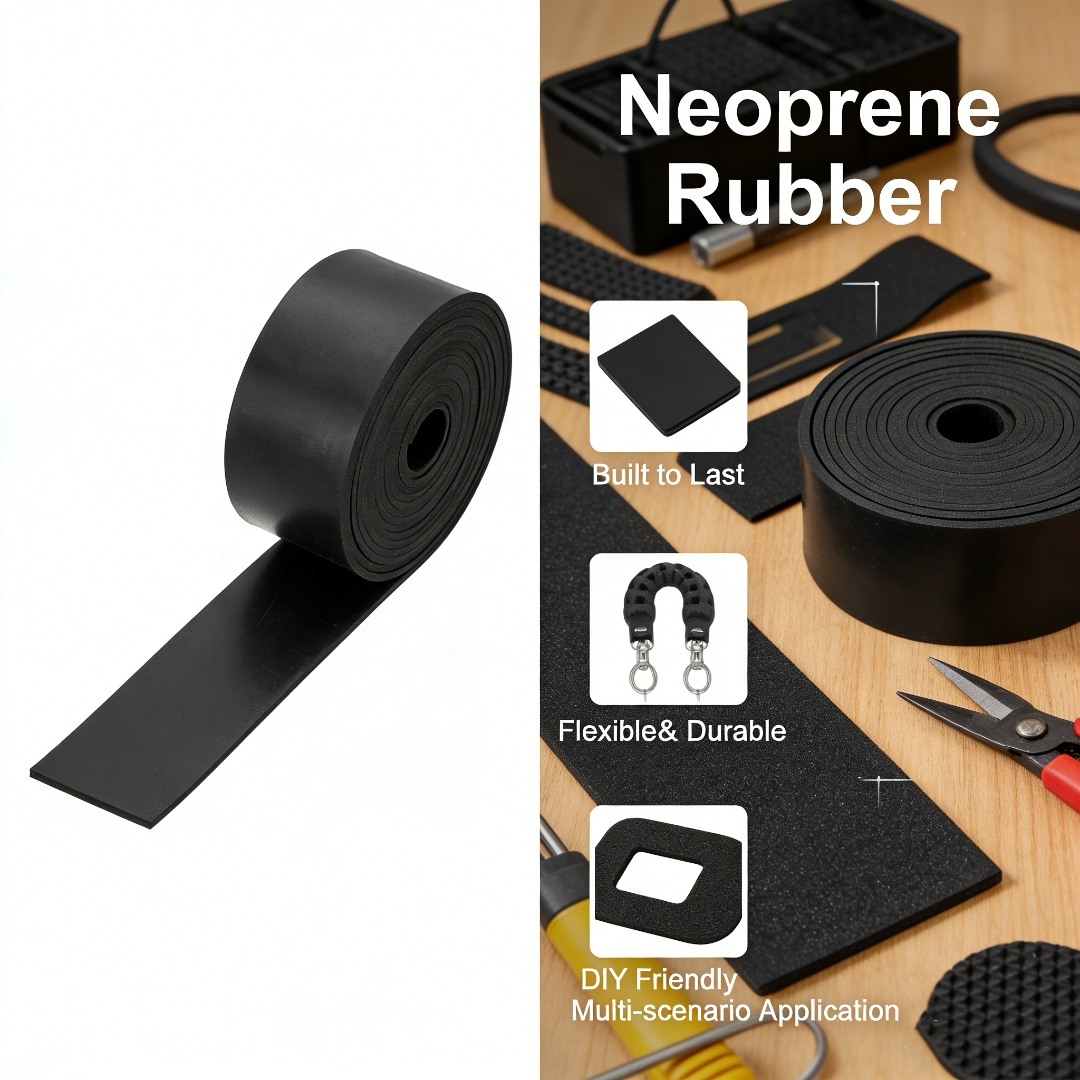 Neoprene Rubber Strips Solid R - огляд і ціна Bar Mat Rubber