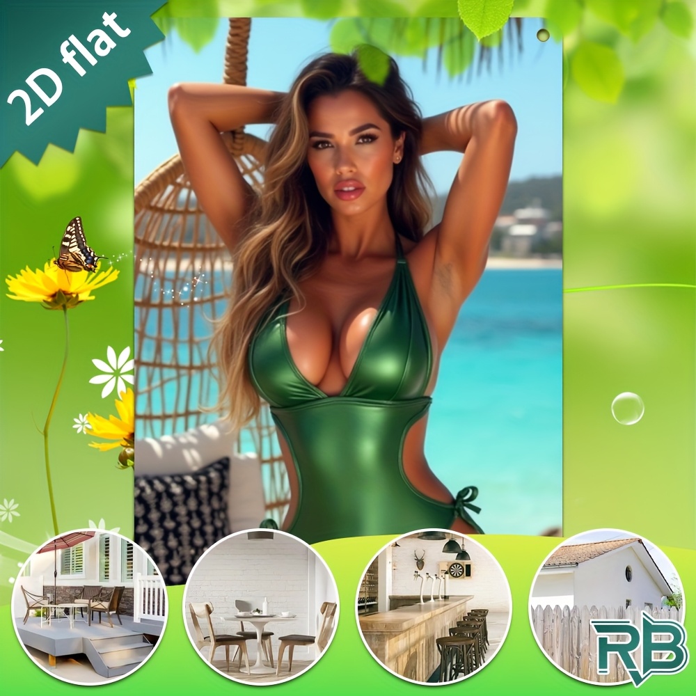 Vintage Green Swimsuit Beach G - огляд і ціна Home Bar Accessories